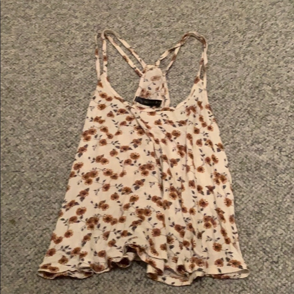 full tilt sunflower crop top